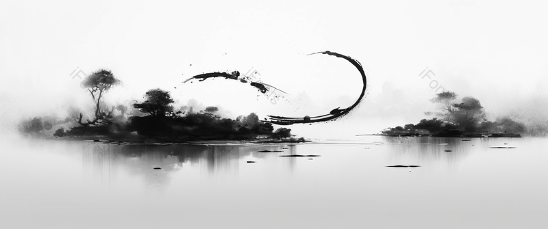 山水浓泼墨古典中国风水墨画背景,插画/手绘图,插画/手绘图库,插画/手绘图下载,插画/手绘